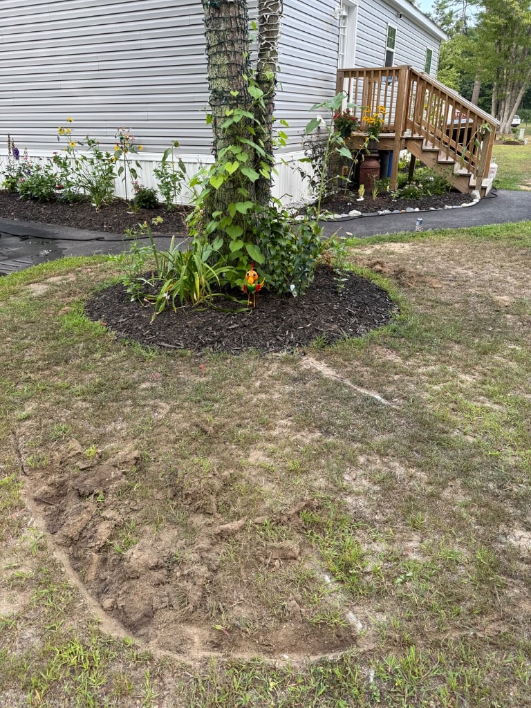 Front yard circle garden — The Egg 1.0
